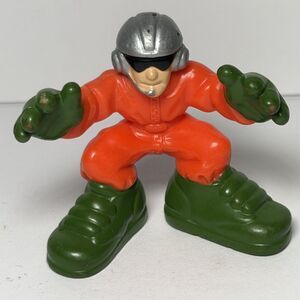 Jurassic Park Jr 2001 Playskool Terrible Pterry Helicopter Pilot Figure 2" VNT